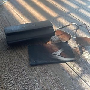 Authentic Burberry Aviator Sunglasses